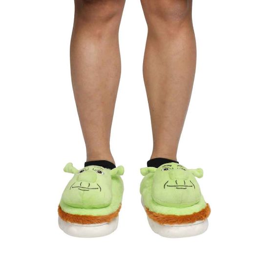 Picture of DreamWorks Shrek Cloud Sole Plush Character Mules