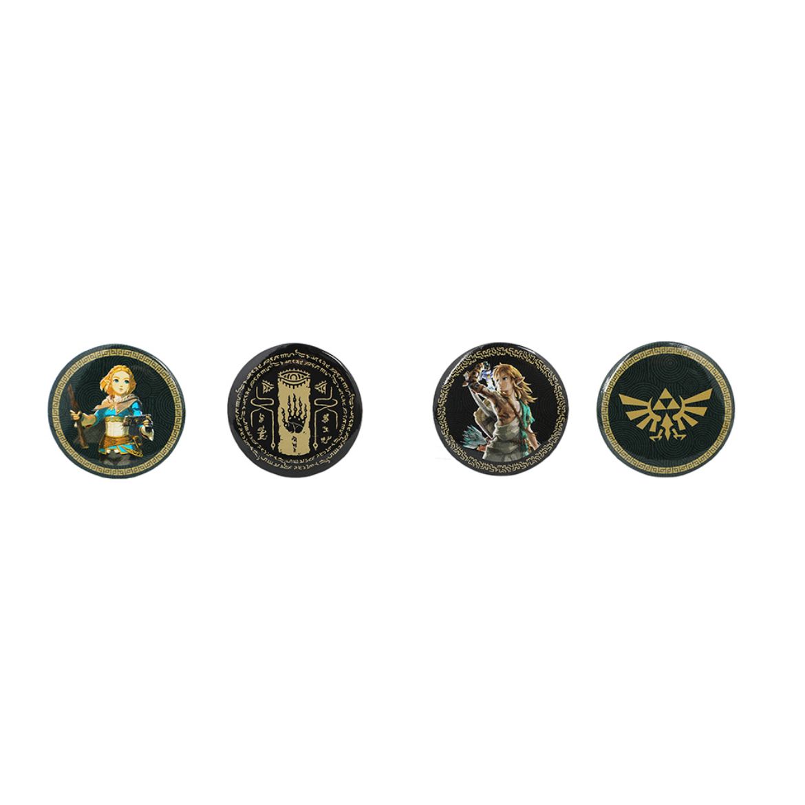 Picture of Zelda Tears of the Kingdom Characters Button Set
