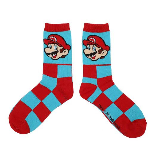 Picture of Super Mario Icons Women's 5 Pair Crew Socks