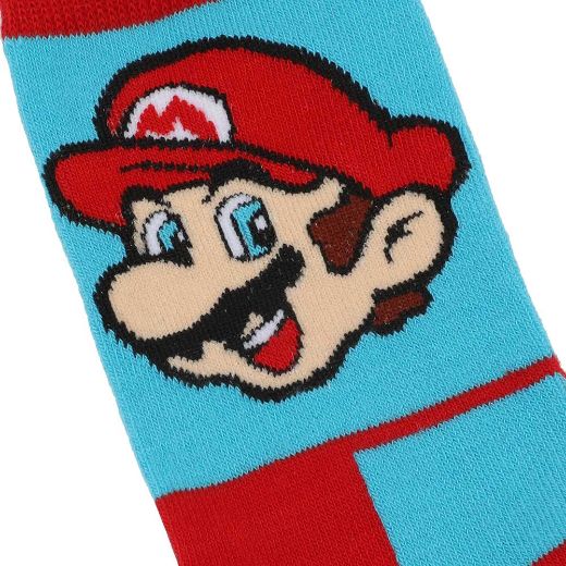 Picture of Super Mario Icons Women's 5 Pair Crew Socks