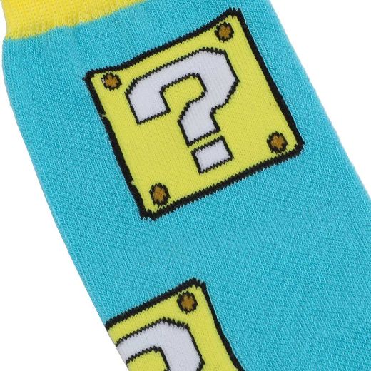 Picture of Super Mario Icons Women's 5 Pair Crew Socks