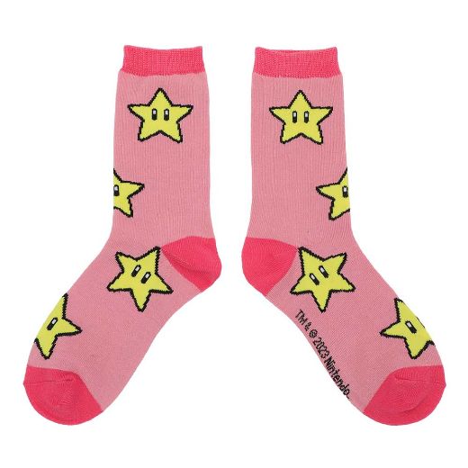 Picture of Super Mario Icons Women's 5 Pair Crew Socks