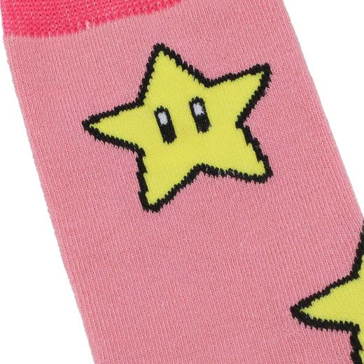 Picture of Super Mario Icons Women's 5 Pair Crew Socks
