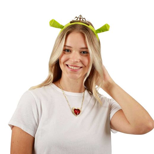 Picture of DreamWorks Shrek Fiona Cosplay Headband & Necklace Set