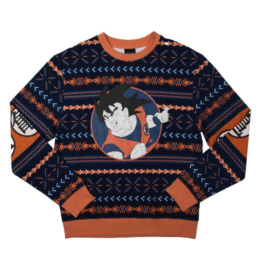 Picture of Dragon Ball Z Goku Christmas Unisex Pre-pack Sweatshirt