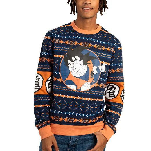 Picture of Dragon Ball Z Goku Christmas Unisex Pre-pack Sweatshirt