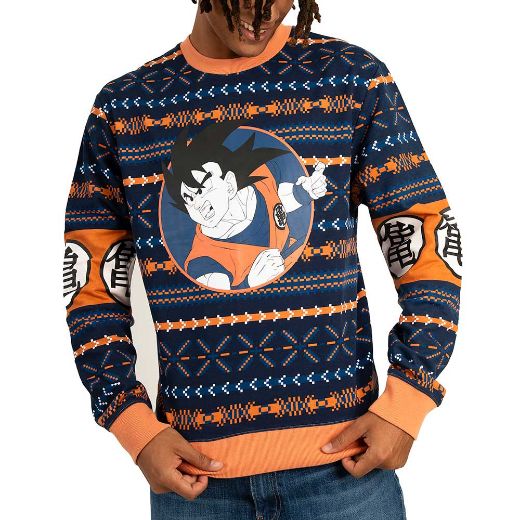 Picture of Dragon Ball Z Goku Christmas Unisex Pre-pack Sweatshirt