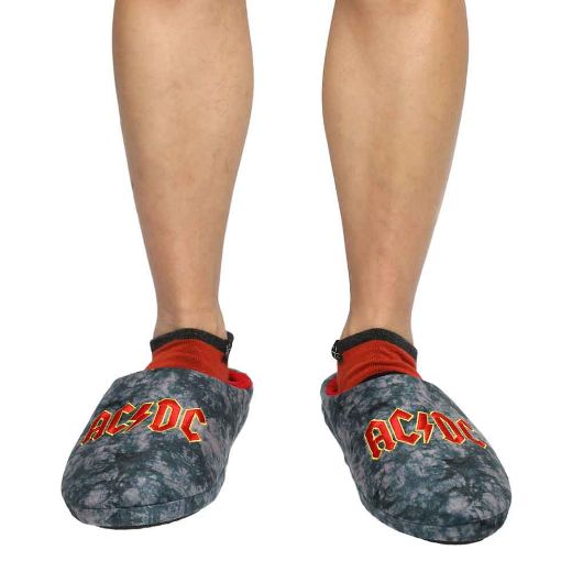 Picture of AC/DC Tie-Dye Slippers