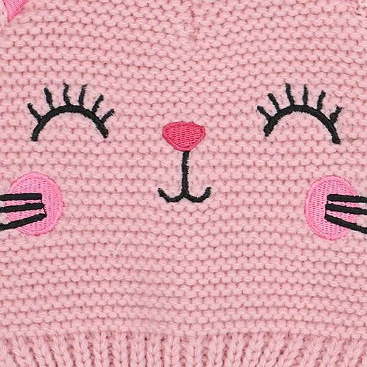 Picture of Little Me Kitty Beanie & Mitten Combo