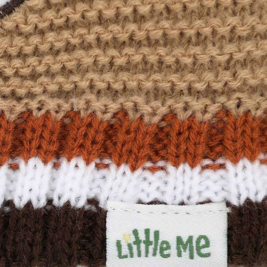 Picture of Little Me Bear Beanie & Mitten Combo