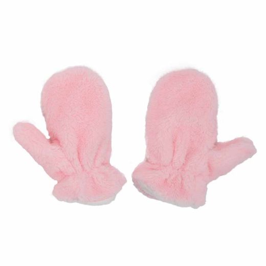 Picture of Little Me Fuzzy Bear Beanie & Mitten Combo - 24 M