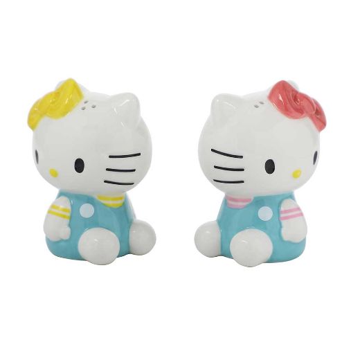 Picture of Hello Kitty & Mimmy Sculpted Salt & Pepper Set