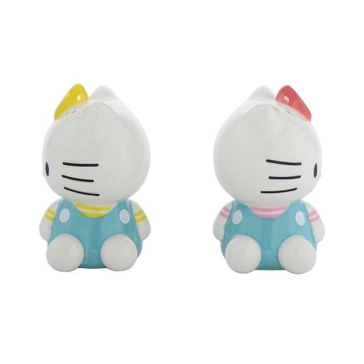 Picture of Hello Kitty & Mimmy Sculpted Salt & Pepper Set