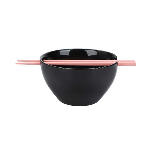 Picture of BLACKPINK 20 oz. Ceramic Ramen Bowl with Chopsticks