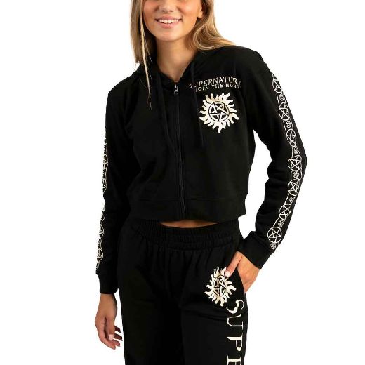 Picture of Supernatural Juniors Zip-up Hoodie & Jogger Combo