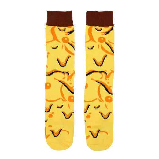 Picture of Bioworld Socks by the Slice 4 Pair Crew Box Set