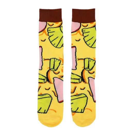 Picture of Bioworld Socks by the Slice 4 Pair Crew Box Set
