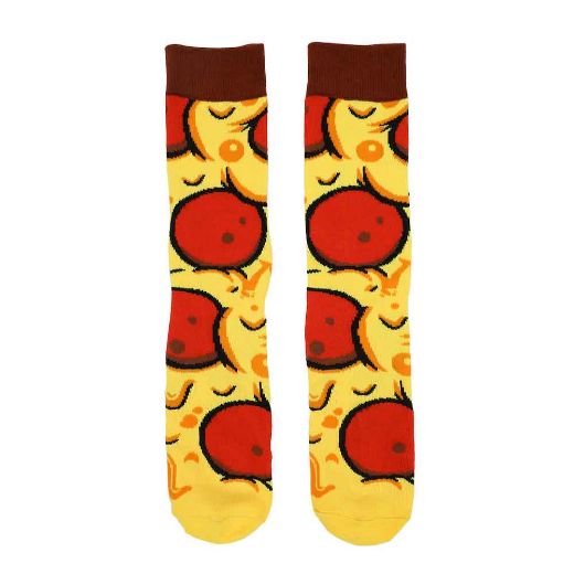 Picture of Bioworld Socks by the Slice 4 Pair Crew Box Set