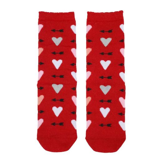 Picture of Valentine's Day 2 Pair Youth Crew Heart Shaped Box Set
