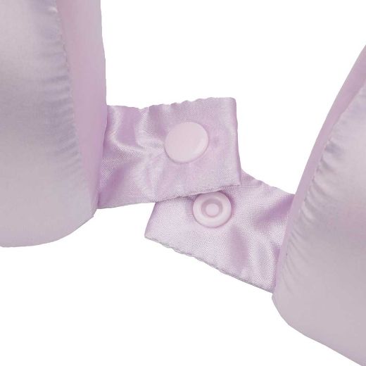 Picture of Bioworld Lavender Satin Neck Pillow & Eye Mask Travel Set