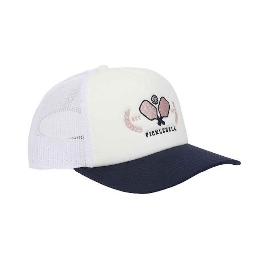 Picture of Bioworld Pickleball Embroidered Pre-Curved Bill Snapback