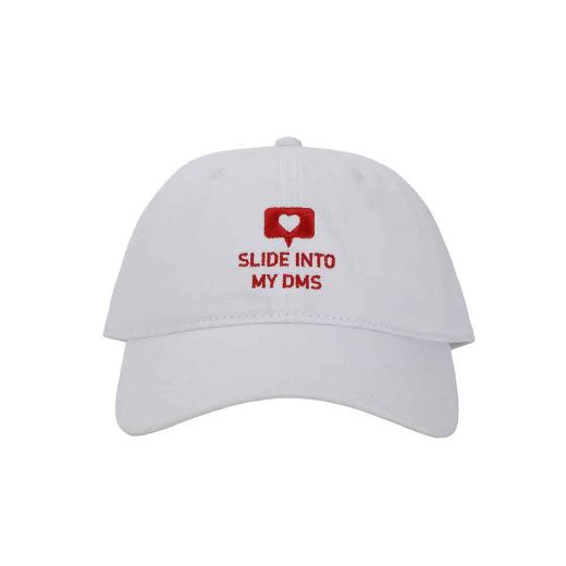 Picture of Bioworld Valentine's Day Slide Into My DMS Embroidered Hat