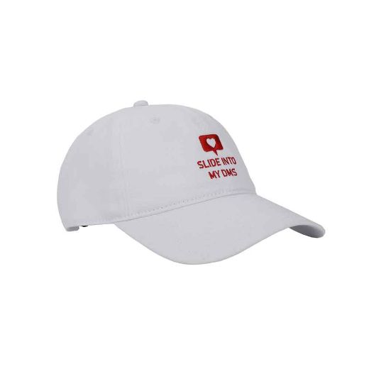 Picture of Bioworld Valentine's Day Slide Into My DMS Embroidered Hat
