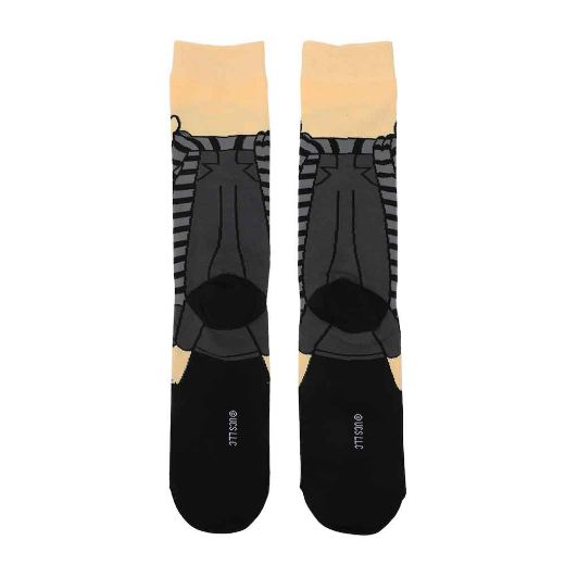 Picture of Minions Animigos 360 Character 3 Pair Crew Socks