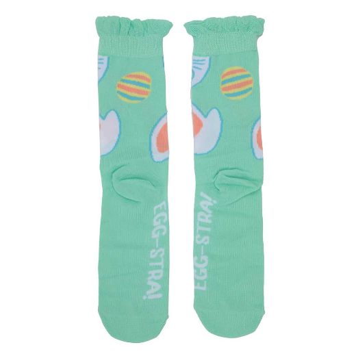 Picture of Bioworld Egg-cellent 3 Pair Women's Crew Socks Box Set