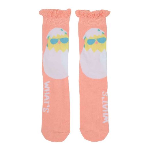 Picture of Bioworld Egg-cellent 3 Pair Women's Crew Socks Box Set