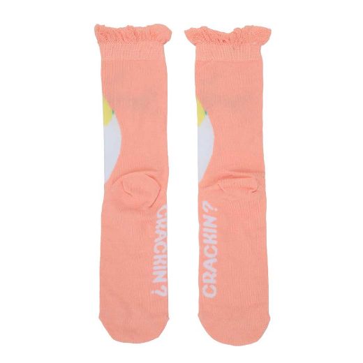 Picture of Bioworld Egg-cellent 3 Pair Women's Crew Socks Box Set