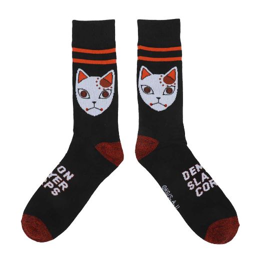 Picture of Demon Slayer Patterns 5 Pair Crew Socks