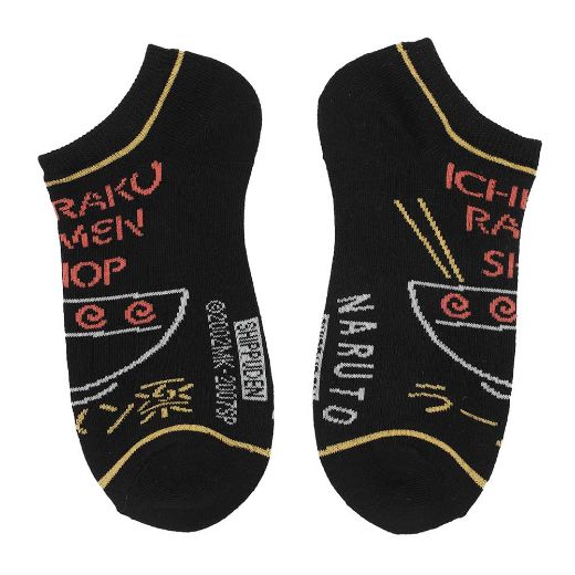 Picture of Naruto Ichiraku Ramen 5 Pair Ankle Socks 