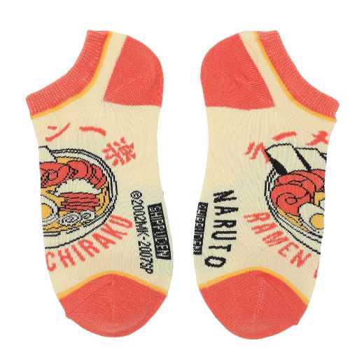 Picture of Naruto Ichiraku Ramen 5 Pair Ankle Socks 
