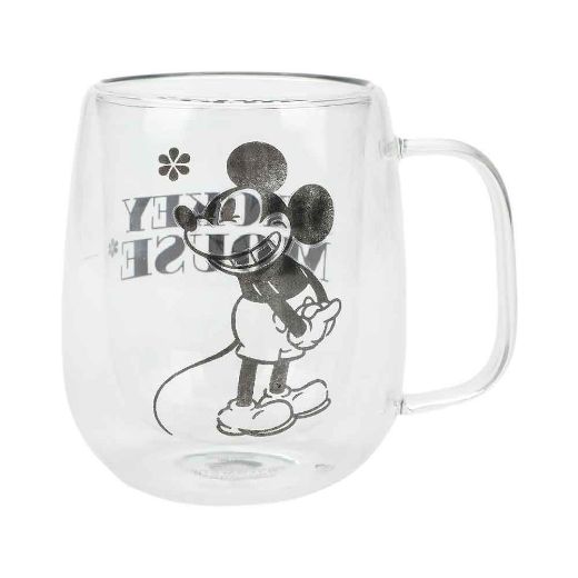 Picture of Disney Mickey Mouse 11 oz. Double Wall Glass Mug