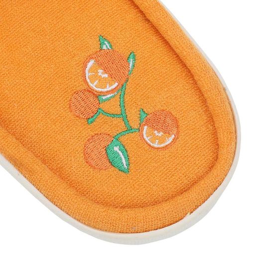 Picture of Orange Crush Terry Cloth Slides