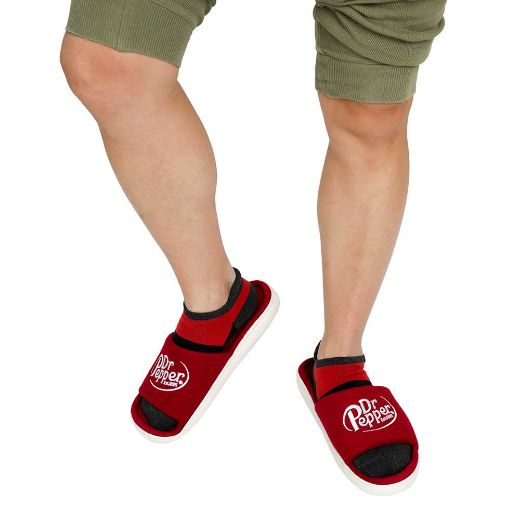 Picture of Dr. Pepper Terry Cloth Slides