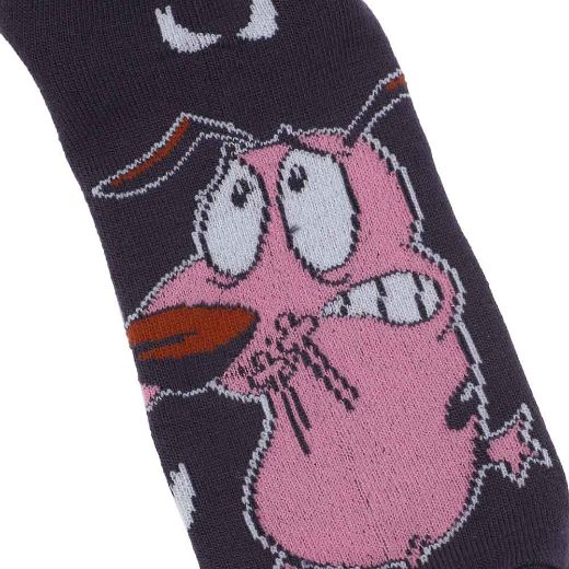 Picture of Courage the Cowardly Dog 5 Pair Ankle Socks