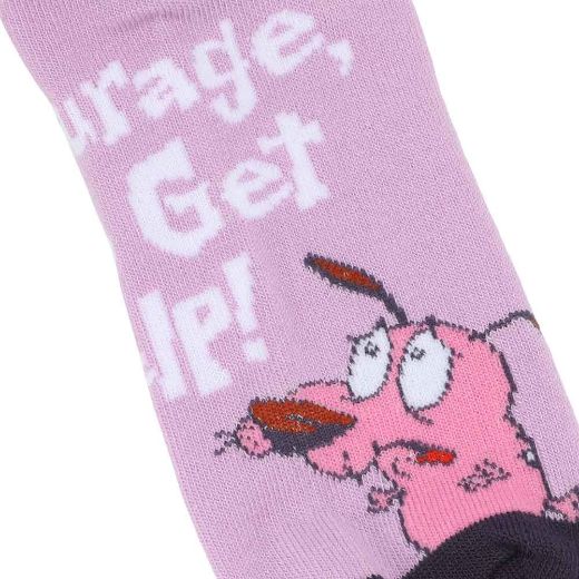 Picture of Courage the Cowardly Dog 5 Pair Ankle Socks