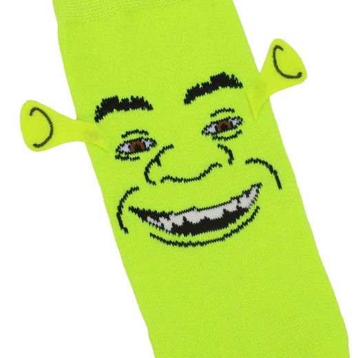 Picture of DreamWorks Shrek & Fiona 3D Ears Crew Socks