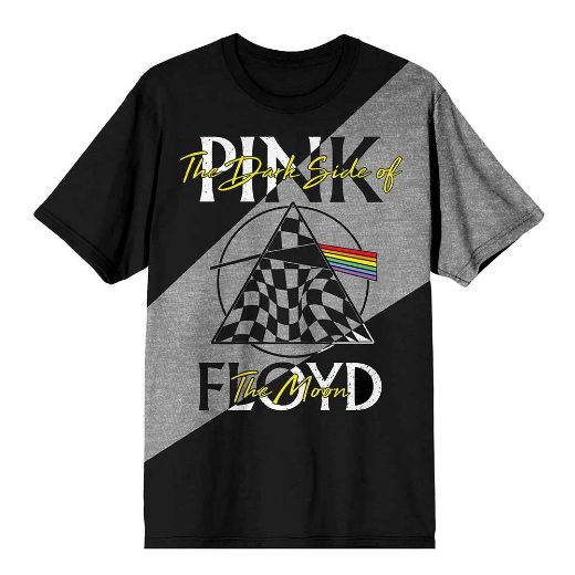 Picture of Pink Floyd The Dark Side of the Moon Split Panel Unisex Pre-pack Tee