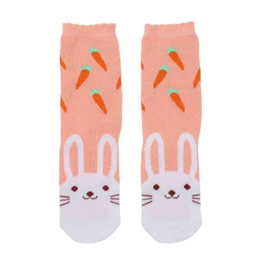 Picture of Bioworld Egg-cellent Bunny 3 Pair Women's Crew Socks Box Set