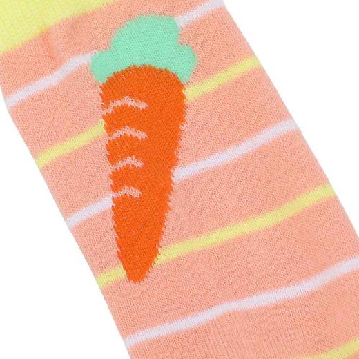 Picture of Bioworld Egg-cellent Bunny 3 Pair Women's Crew Socks Box Set