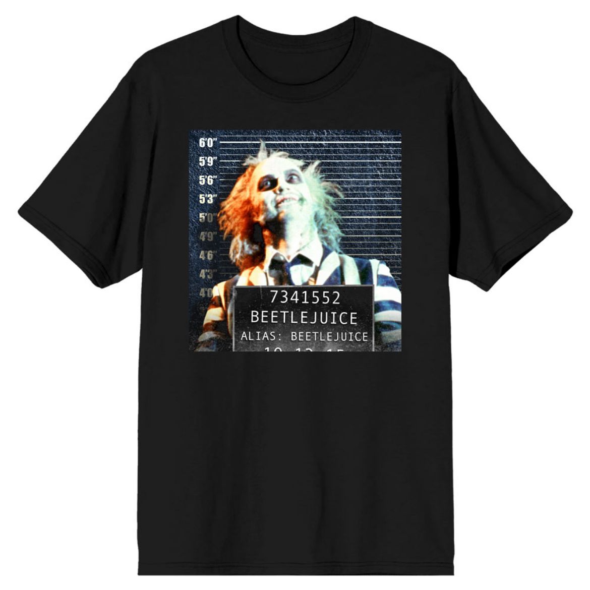 Picture of Beetlejuice Mug Shot Unisex Tee