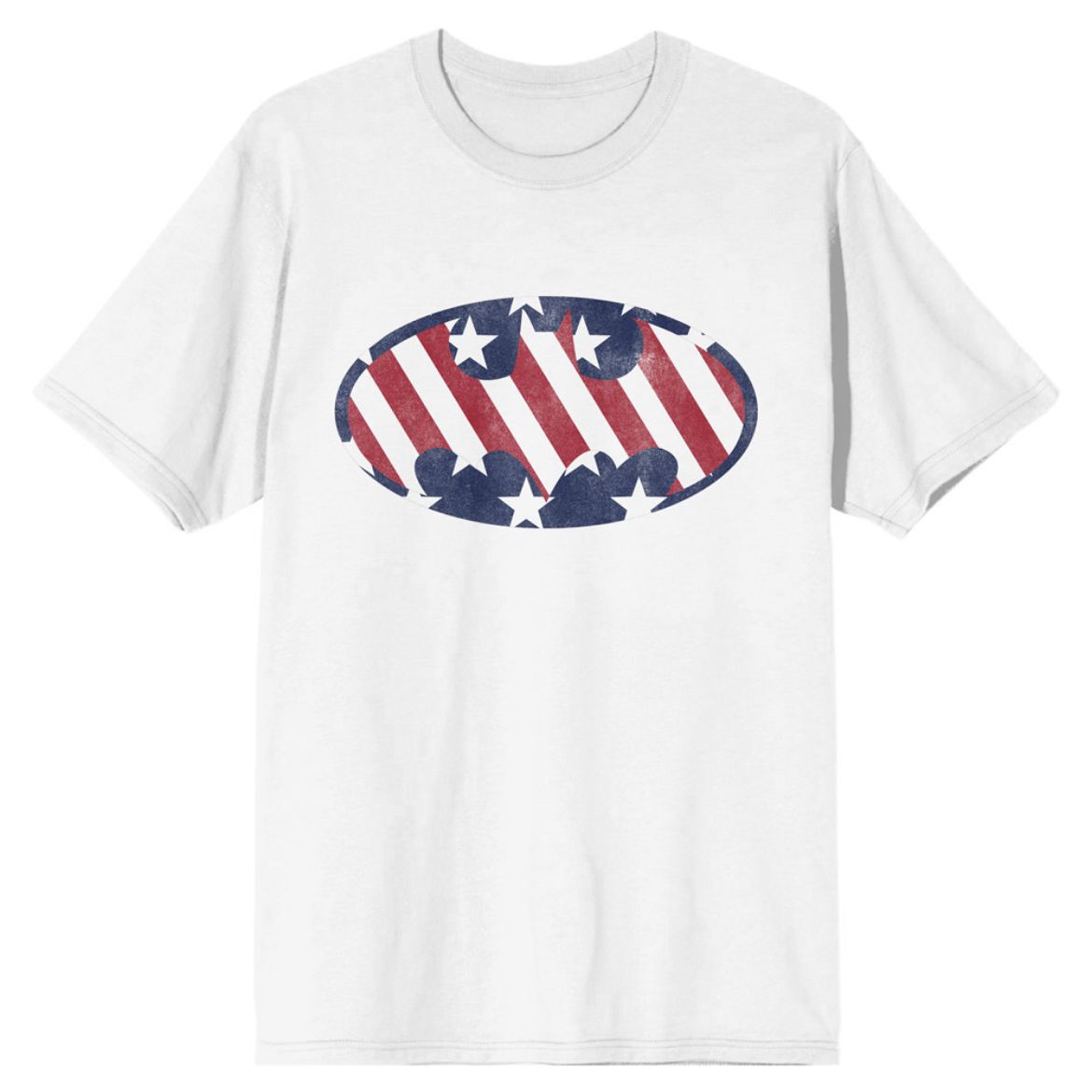Picture of DC Comics Batman Oval Americana Unisex Tee