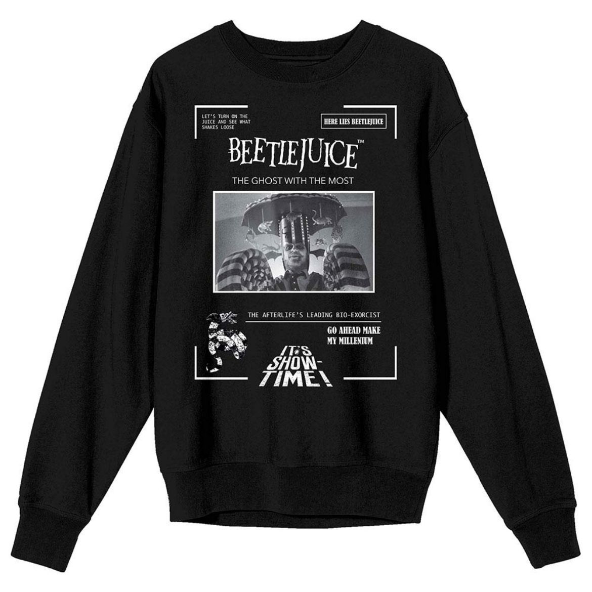Picture of Beetlejuice The Ghost With The Most Unisex Sweatshirt