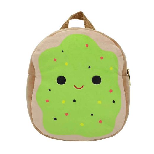 Picture of Squishmallows Sinclair the Avocado Toast Plush Travel Cosmetic Bag