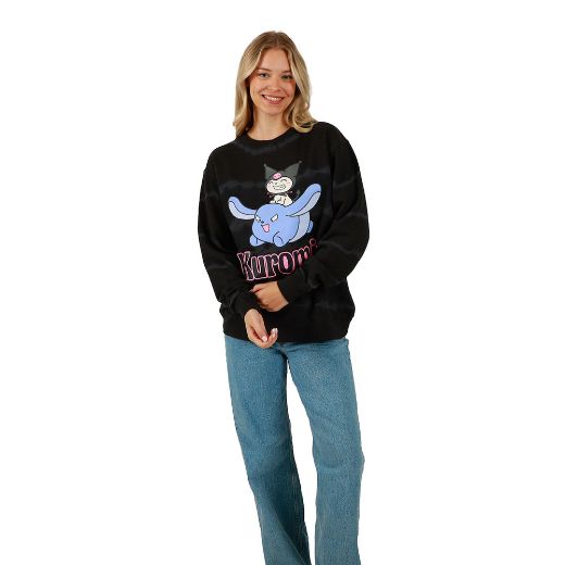 Picture of Kuromi & My Melody Reversible Juniors Oversized Pre-pack Sweatshirt