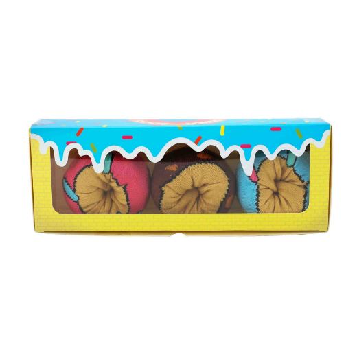Picture of Bioworld Donut 3 Pair Crew Box Set