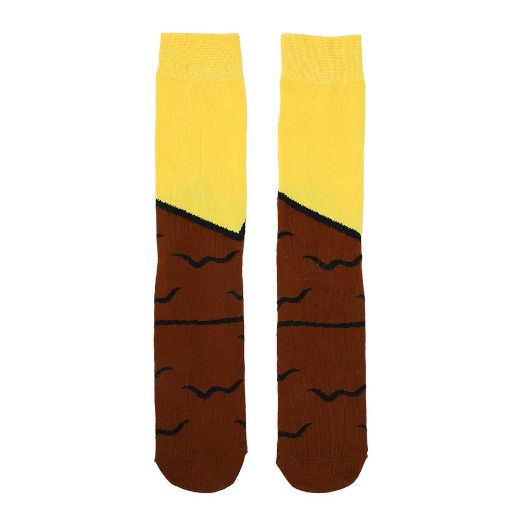 Picture of Bioworld Two Tasty Pairs Cheeseburger 2 Pair Crew Box Set